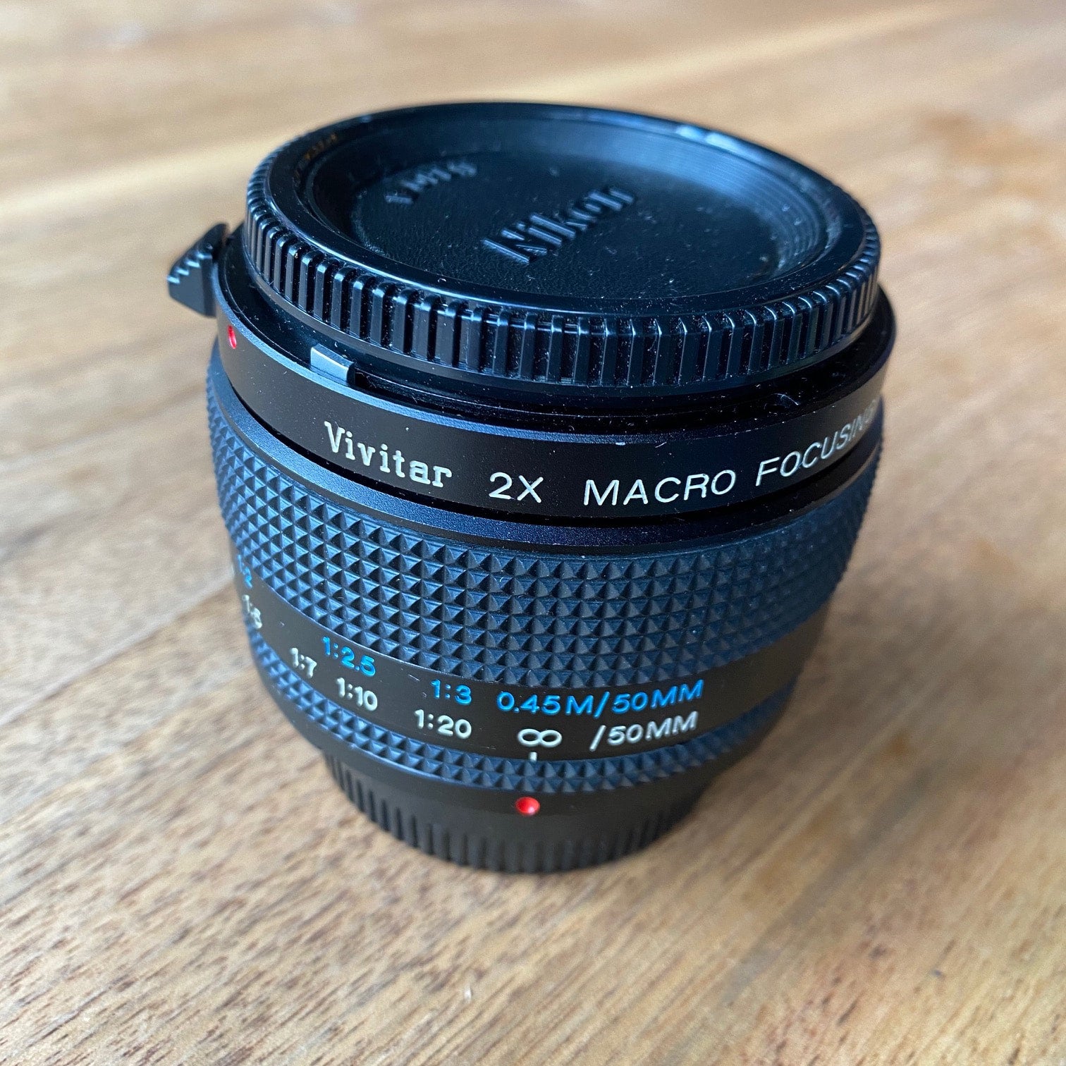 Téléconvertisseur Vintage Vivitar 2X-3 Pour Nikon F – Années 80 – Manuel – Alu